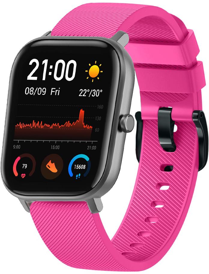 Ремінець Cross для Amazfit GTS/GTS 2 (2e) Pink (13317-31)