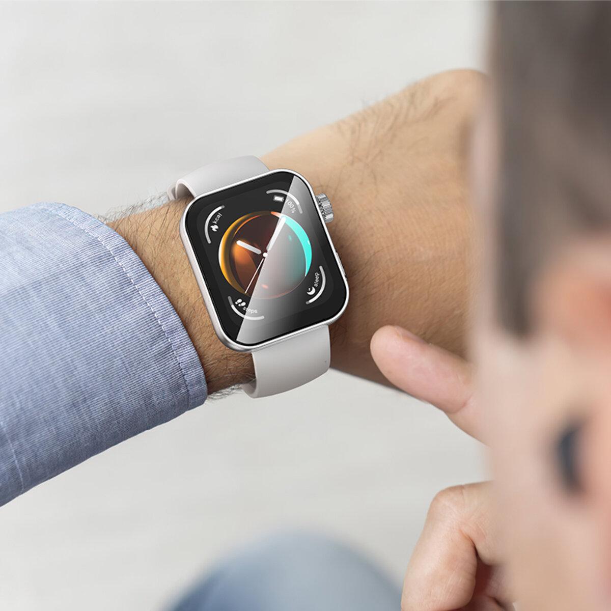 Смарт-годинник Borofone BD13 Smart sport watch call version 1,69" BT5.0 230 mAh Black (6941991120633) - фото 4