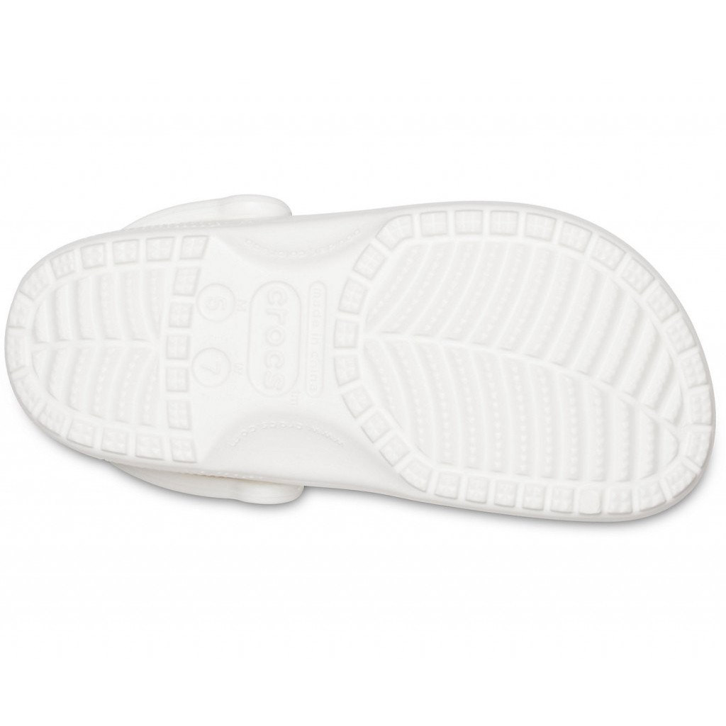 Кроксы Crocs Classic White M9-W11 р. 41-42 26,3 см Белый - фото 6