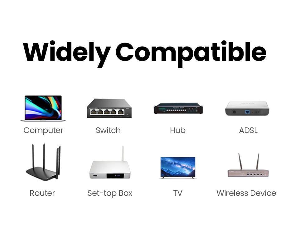 Інтернет-з'єднувач UGREEN Cat.6 FTP 1000 Мбіт/с 250 МГц RJ45 LAN RJ 45 Ethernet Keystone Чорний (30837) - фото 4