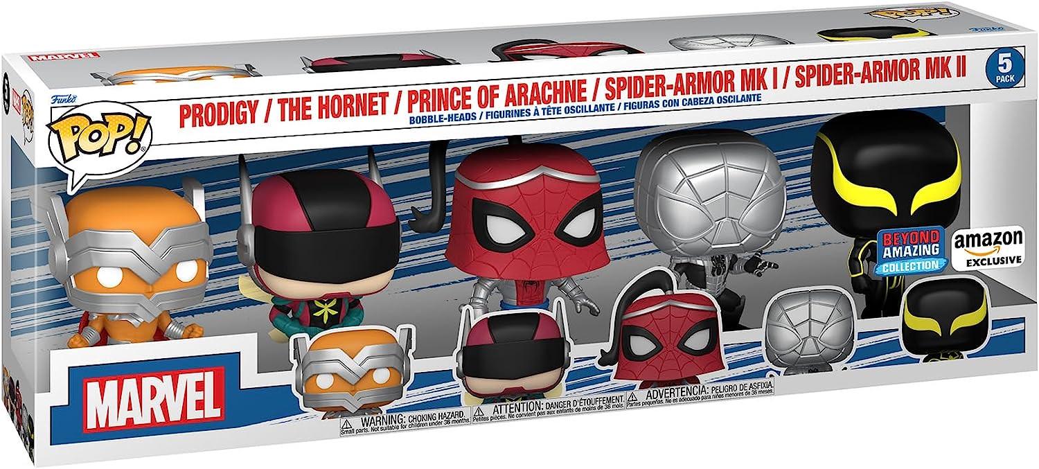 ᐉ Набор фигурок Funko Pop! Marvel Spider-Man Beyond Amazing 5