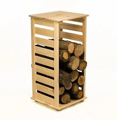 Дровница для бани из дерева Карачи Бланже (ДРБ-000101)