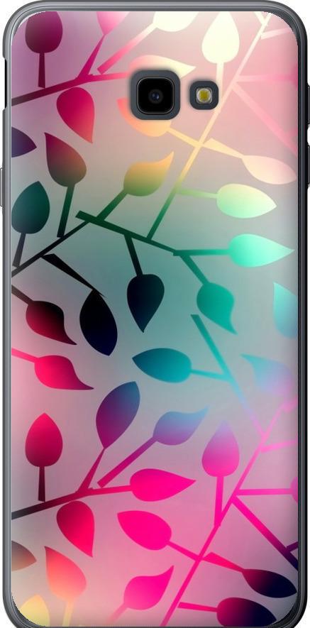 Чехол на Samsung Galaxy J4 Plus 2018 Листья (2235u-1594-42517)