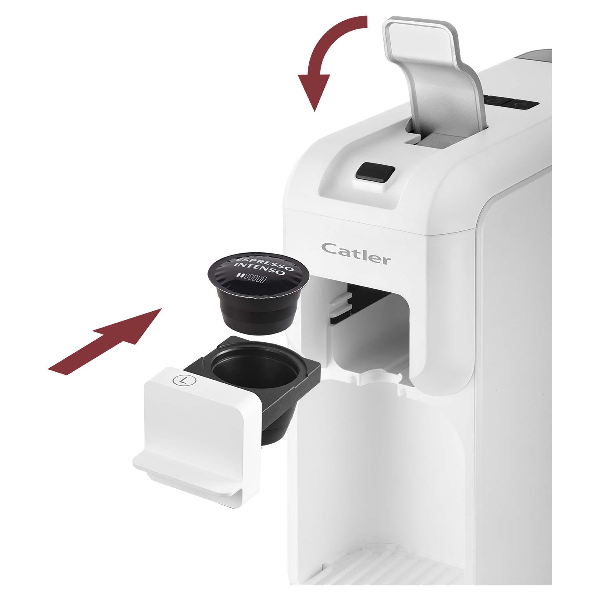 Кофеварка Catler Porto механическое управление 1350 Вт 0,8 л Белый (619187) - фото 9 Кофеварка Catler Porto механическое управление 1350 Вт 0,8 л Белый (619187) - фото 9