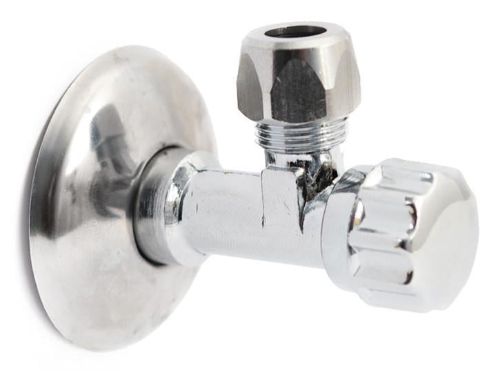 Кран приладовий кутовий General Fittings 1400.74 1/2 х 3/8"