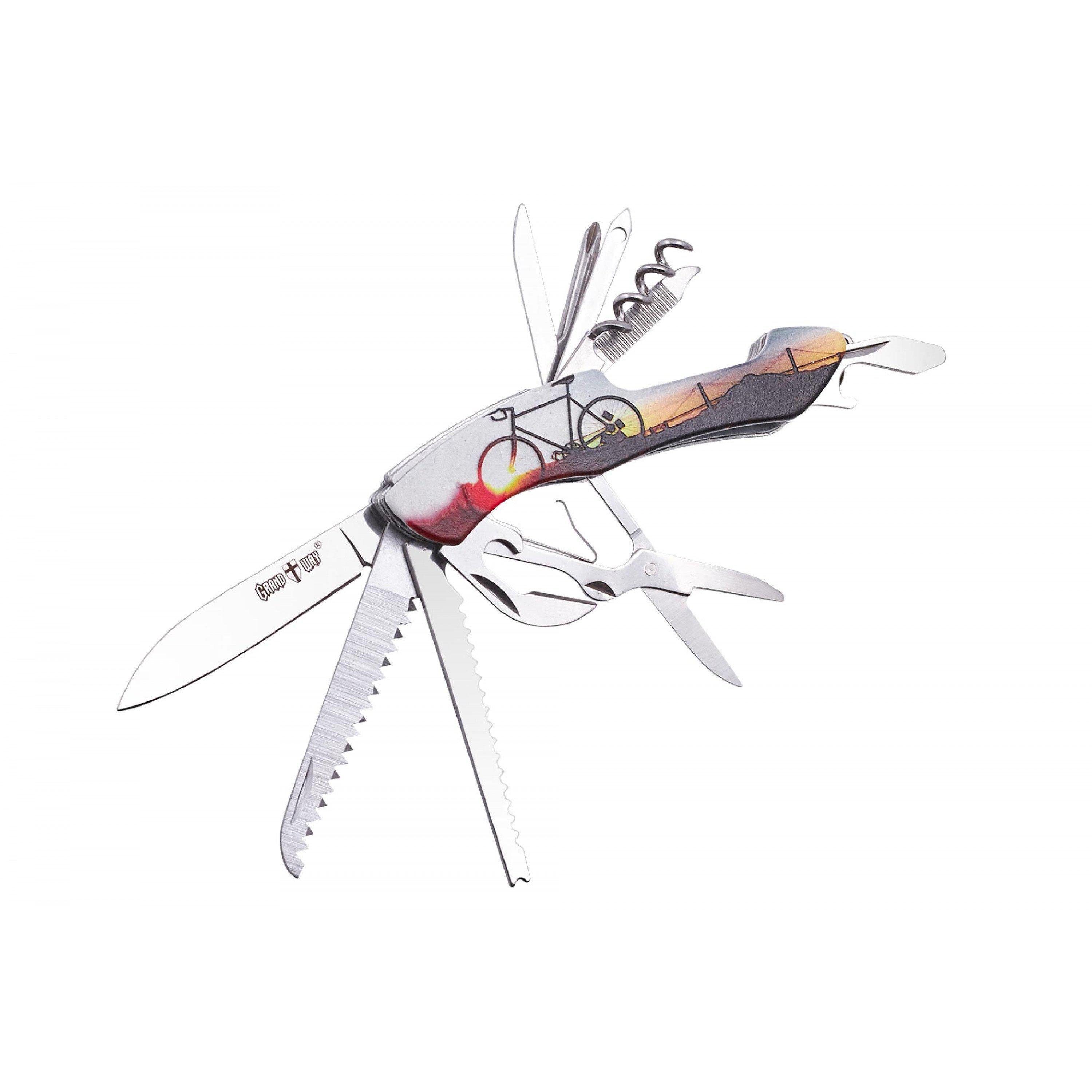 Нож швейцарский Grand Way 155 мм (100040)
