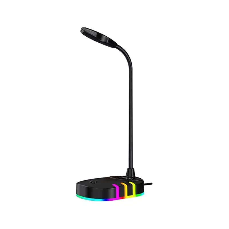 Микрофон RGB XTRIKE XMC-02 3.5мм/USB Черный - фото 2 Микрофон RGB XTRIKE XMC-02 3.5мм/USB Черный - фото 2