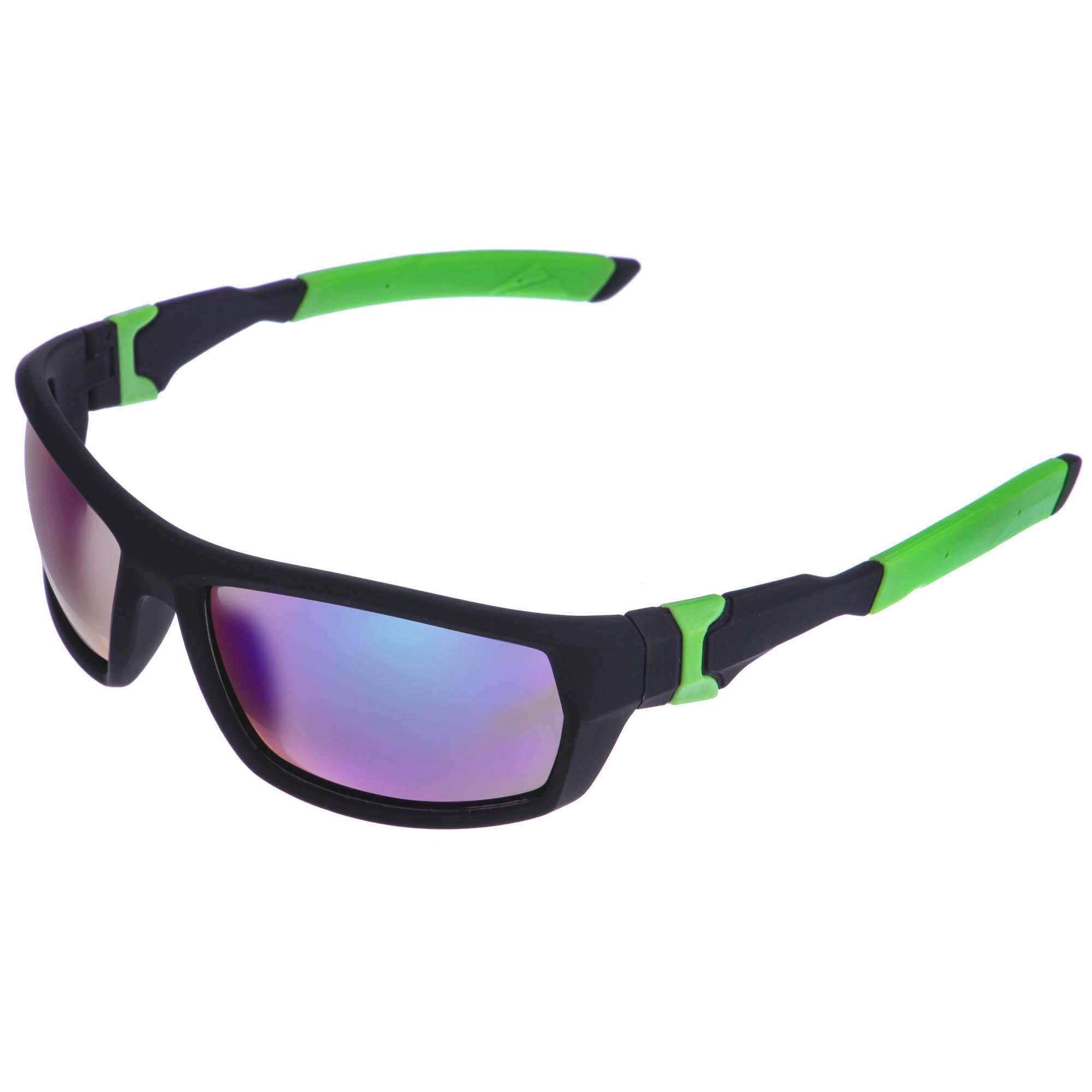 Очки спортивные солнцезащитные SP-Sport MC-5344 Зеленый с черным (NA003080)