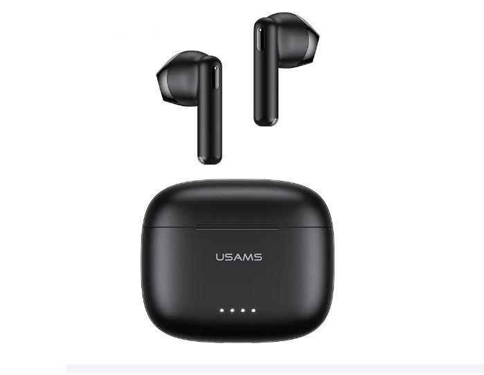 Навушники Bluetooth Usams US14 Dual-mic ENC Earbuds US Series BT 5.3 Black (BHUUS01) - фото 1