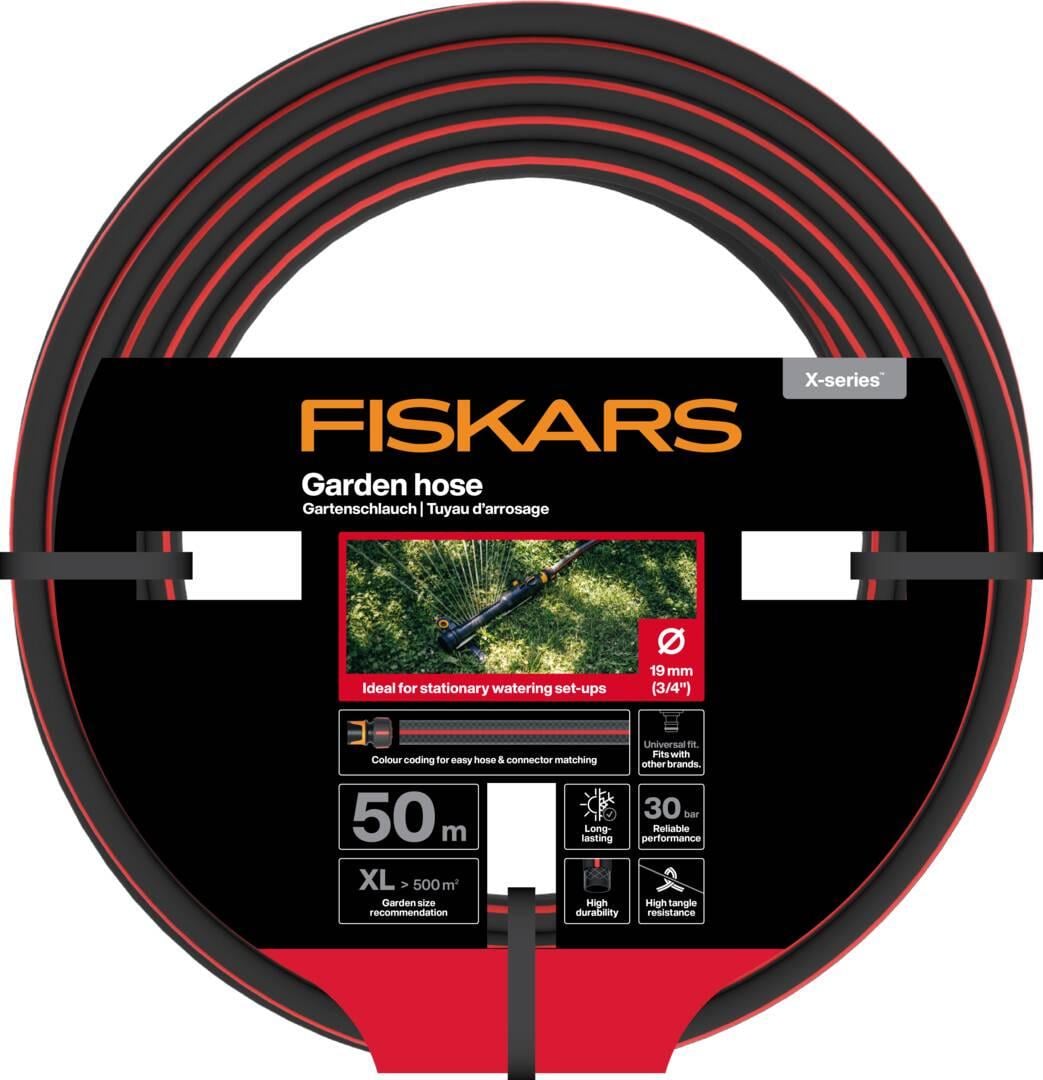 Шланг садовый Fiskars X-series 19 мм 3/4" 50 м (1076048)