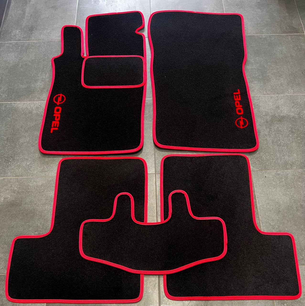 Коврики автомобильные ворсовые в салон для Opel Astra F 1991