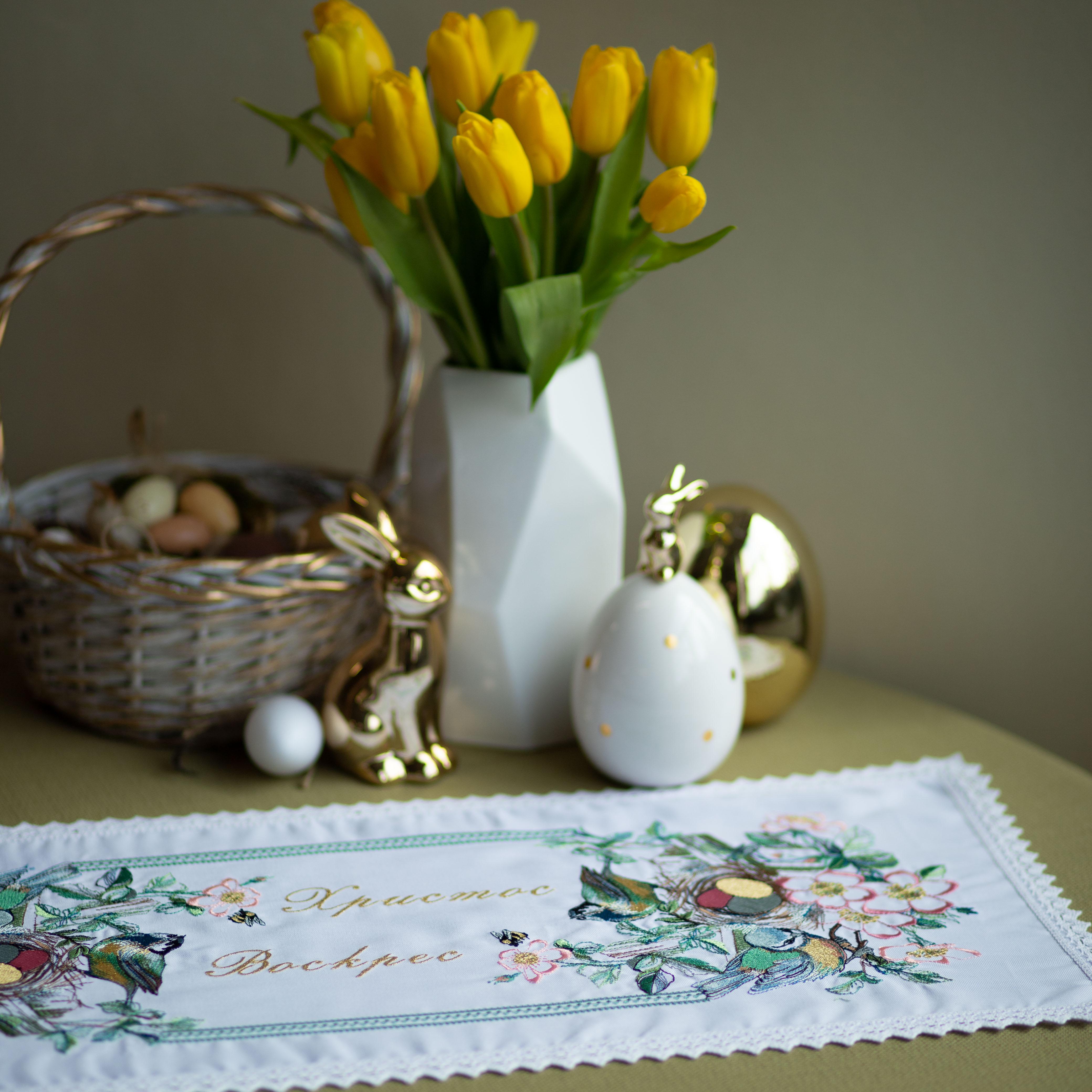 Рушник-доріжка великодня Едельвіка 70х33 см (31-21/09) - фото 2 Рушник-доріжка великодня Едельвіка 70х33 см (31-21/09) - фото 2
