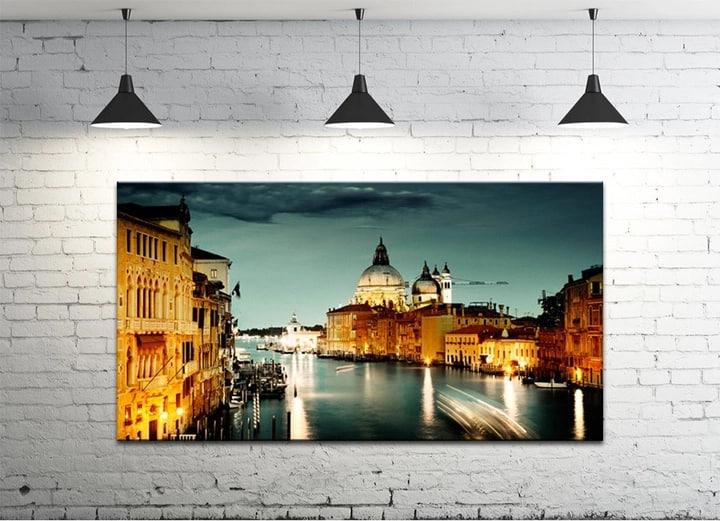 Картина на холсте DK Канал вечером 50х100 см (DKP4560-g401)