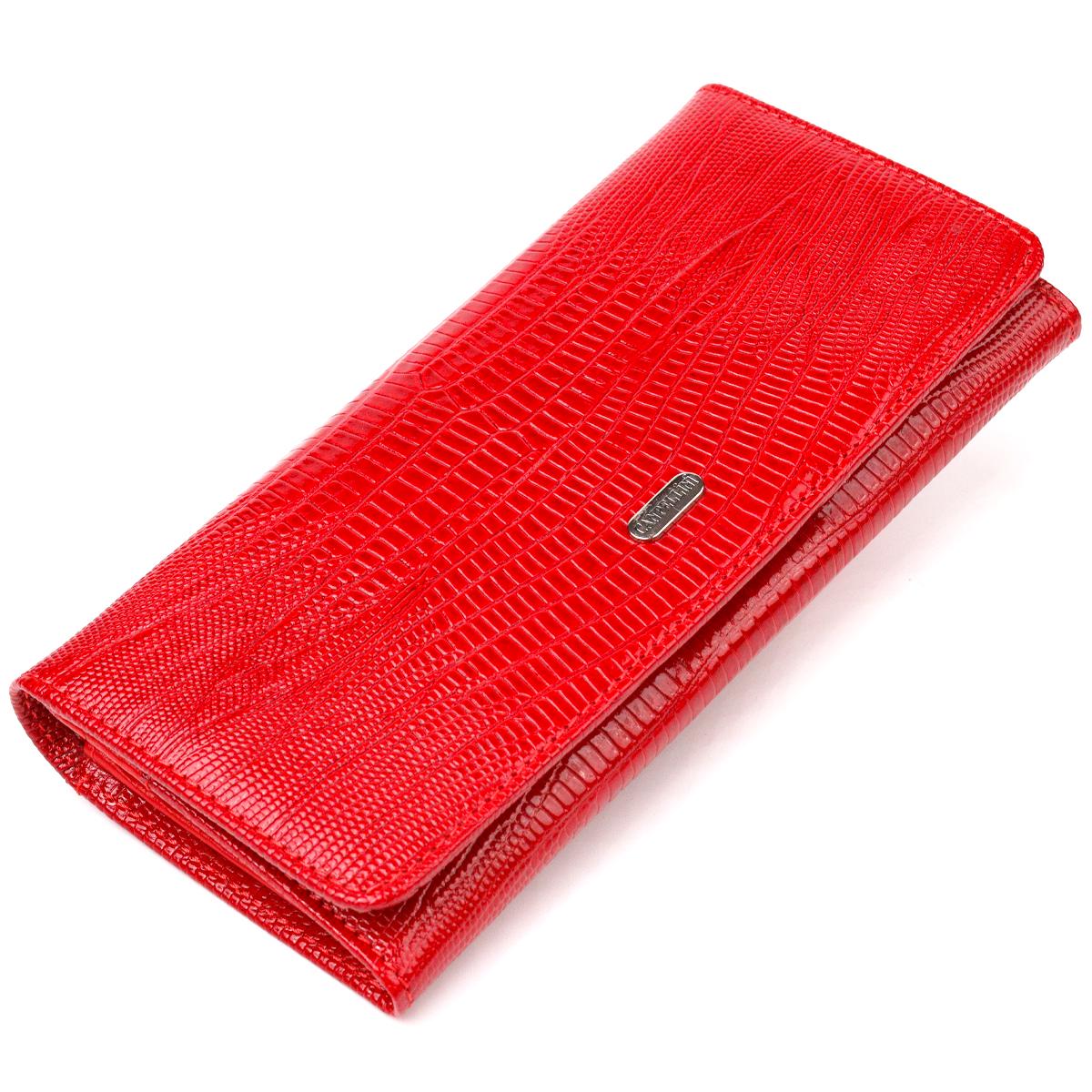 Кошелек женский CANPELLINI Wallet 21609 кожа Красный