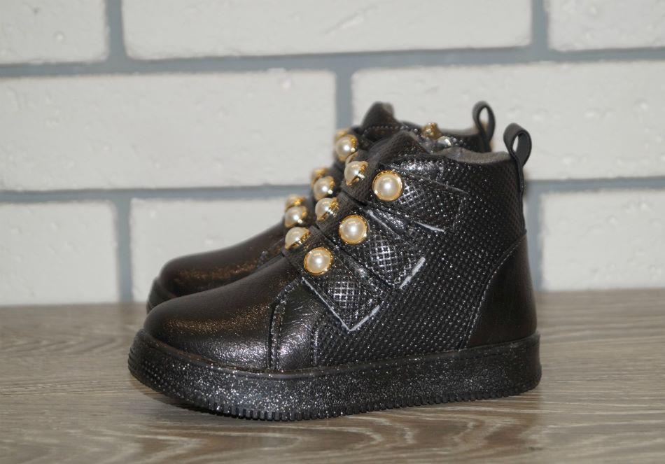 Черевики демісезонні BBT 31 р. 18,5 см Чорний (30035-31)