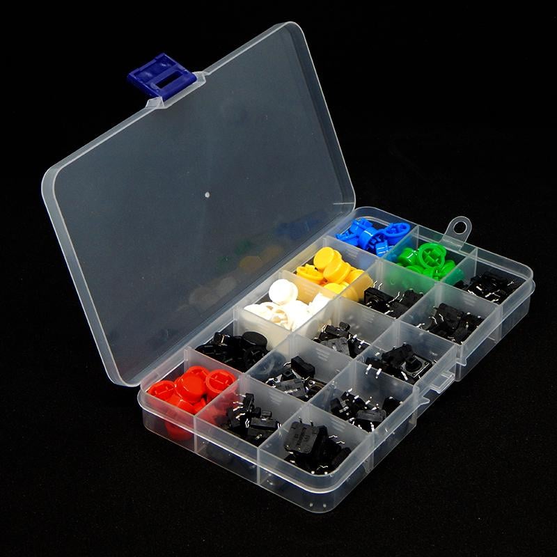 Набір ковпачок + кнопка ArduinoKit для моделювання схем А24 (60 пар)