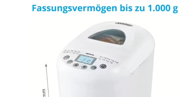 Хлебопечка Medion MD11011 19 программ 550 Вт (24214258) - фото 4 Хлебопечка Medion MD11011 19 программ 550 Вт (24214258) - фото 4