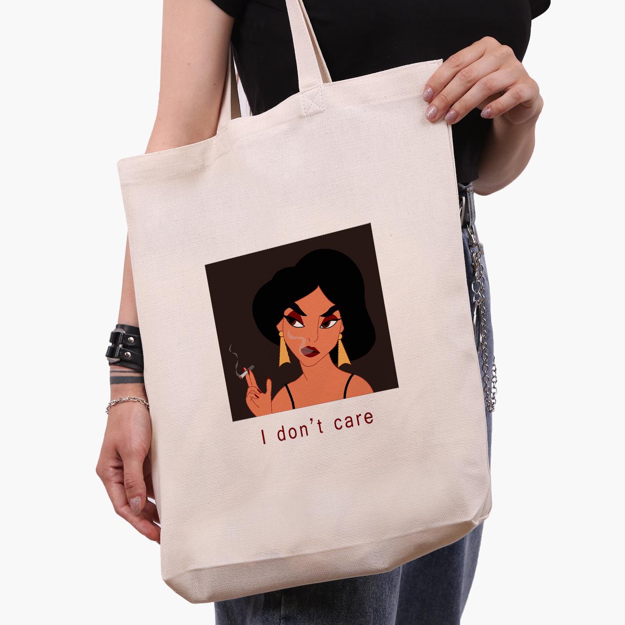 Эко сумка шоппер Disney Jasmine 41х39х8 см Бежевый (9227-1430-WTD) Эко сумка шоппер Disney Jasmine 41х39х8 см Бежевый (9227-1430-WTD)