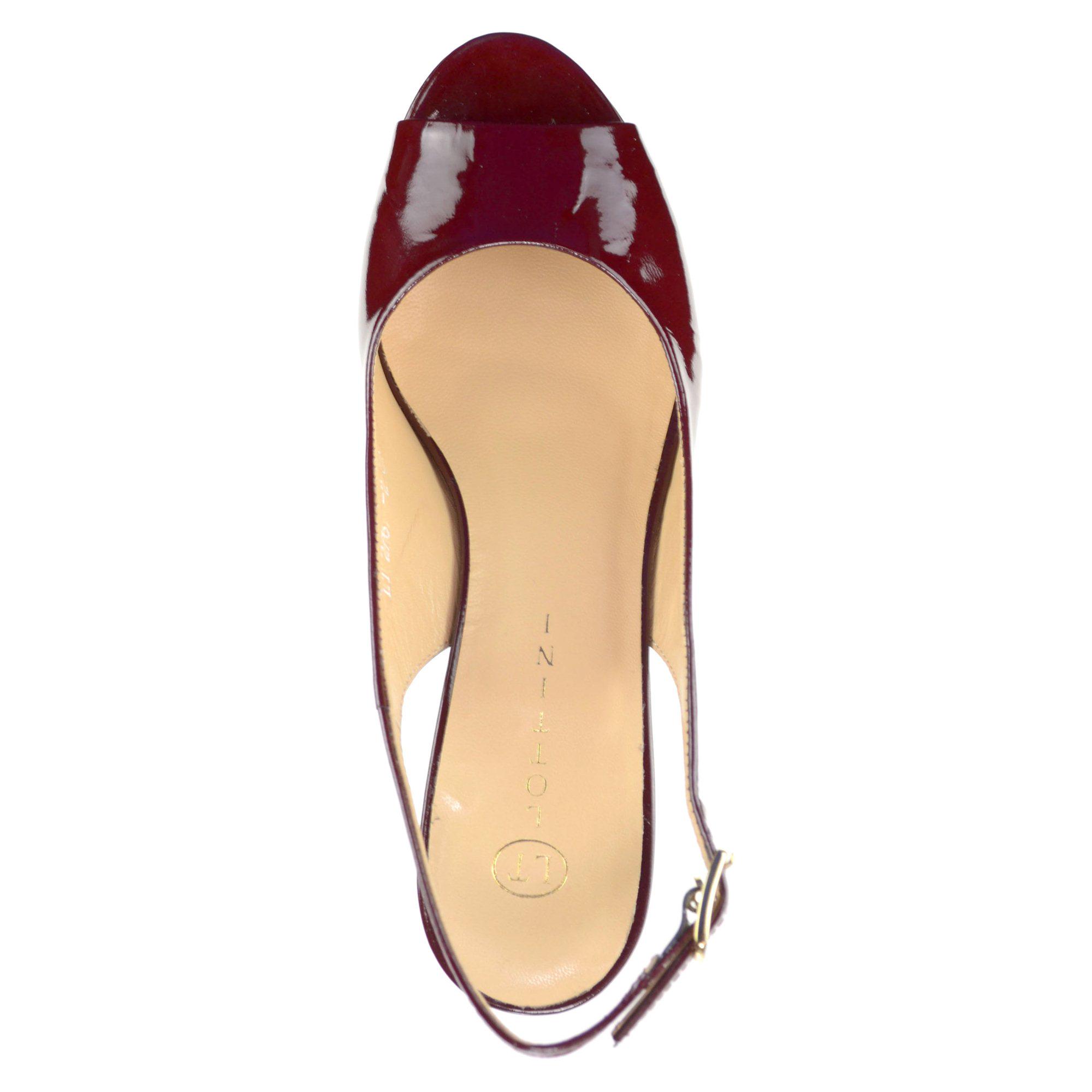 Босоножки женские летние Lottini р. 37 Бордовый (07973-37) - фото 6