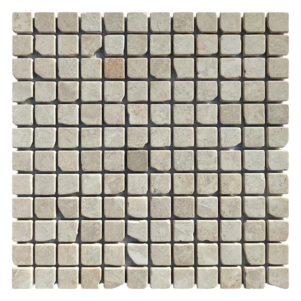 Мозаика из мрамора Матовая МКР-2СВА 23x23 мм Victoria Beige (000733)