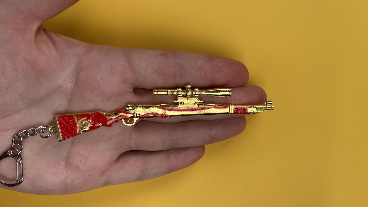 Брелок Pubg mobile Kar98 винтовка металл 12 см (1374941789) - фото 3