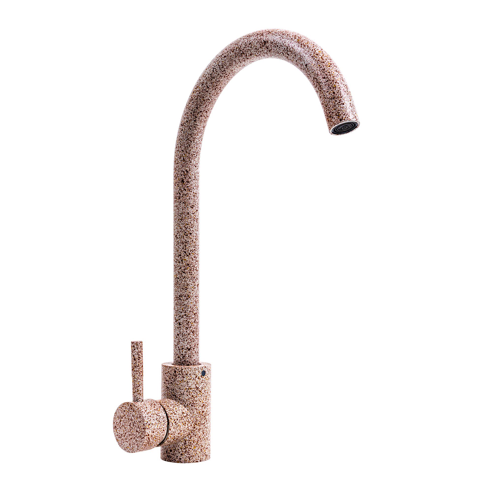 Смеситель кухонный Platinum 56 B NESP Карамель (3008 А) - фото 1