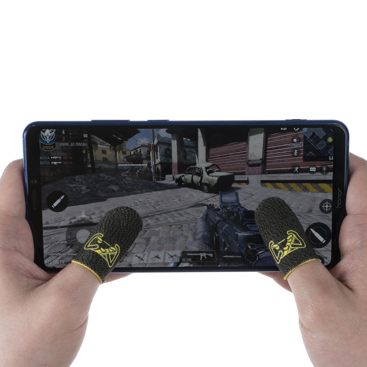 Напальчники игровые Mybuttons медное волокно 2 пары (1846941392) - фото 5 Напальчники игровые Mybuttons медное волокно 2 пары (1846941392) - фото 5