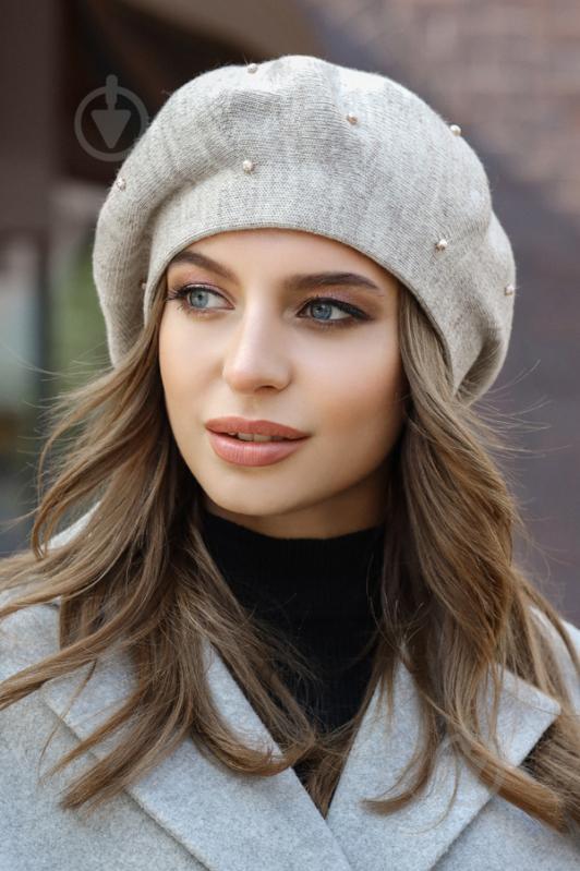 Берет «Алеста» Braxton светлый кофе 56-59