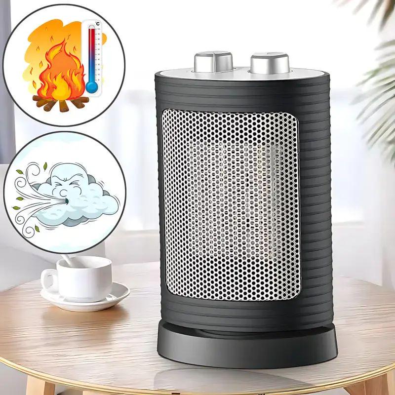 Тепловентилятор Domotec Ceramic MS-5905 1500 Вт Серый (opt-102163) - фото 2 Тепловентилятор Domotec Ceramic MS-5905 1500 Вт Серый (opt-102163) - фото 2