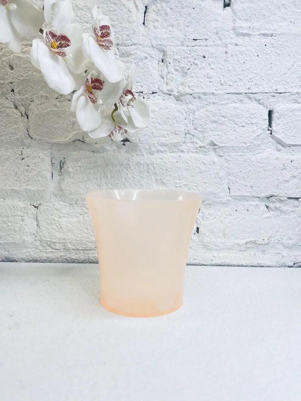 Горщик для орхідеї PlastDetal подвійний 1,2 л Прозорий/Помаранчевий (200016) - фото 3