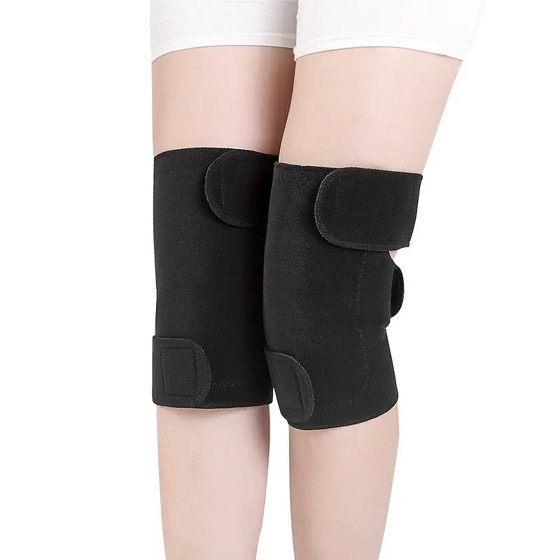 Наколінник турмаліновий для суглобів що зігріває з магнітами Чорний (31261064)