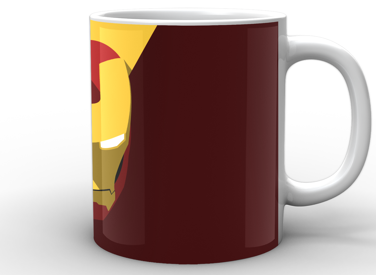 Чашка GeekLand Iron Man минимализм (IM.02.040)