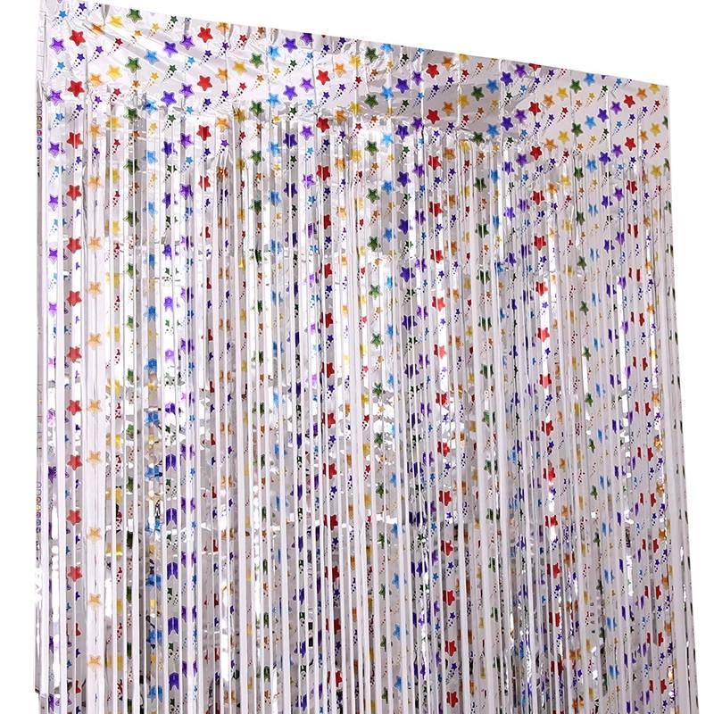 Дождик для фотозоны с принтом 2x1 м Разноцветный (1507)