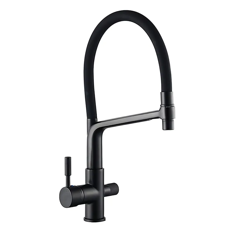 Змішувач для кухні на дві води MIXXUS Premium BAROLO 021 Black (MI5927) Змішувач для кухні на дві води MIXXUS Premium BAROLO 021 Black (MI5927)