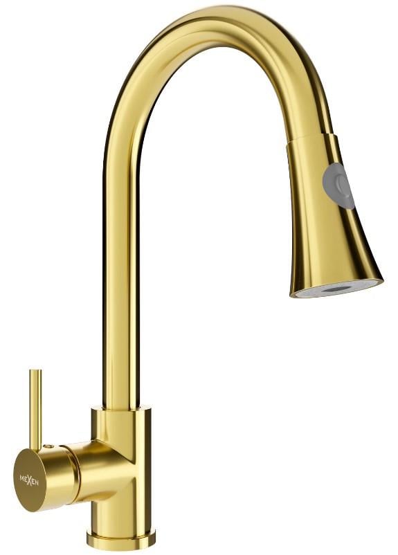Змішувач для кухні Mexen ELIA Золотий (2810373328)