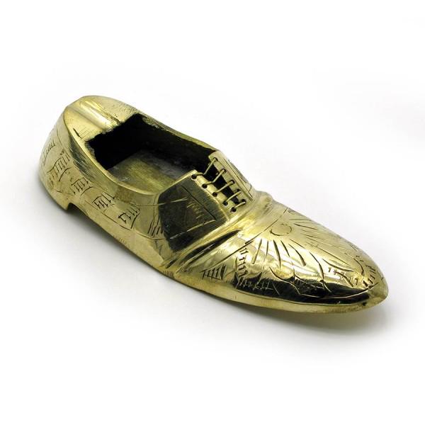 Пепельница туфля Бронзовая настольная 11х45х3 см