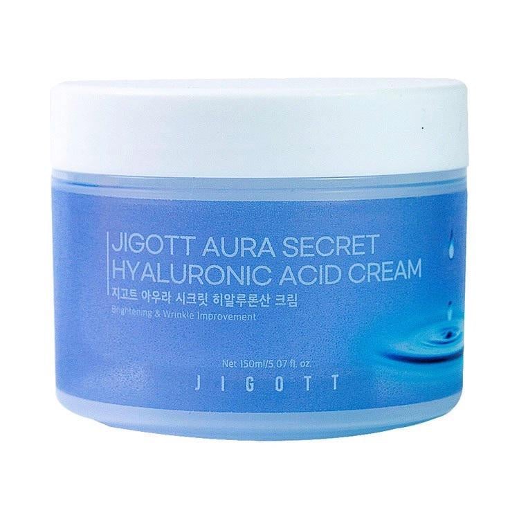 Крем для лица увлажняющий Jigott Aura Secret Hyaluronic Acid Cream 150 мл (8809541282645)