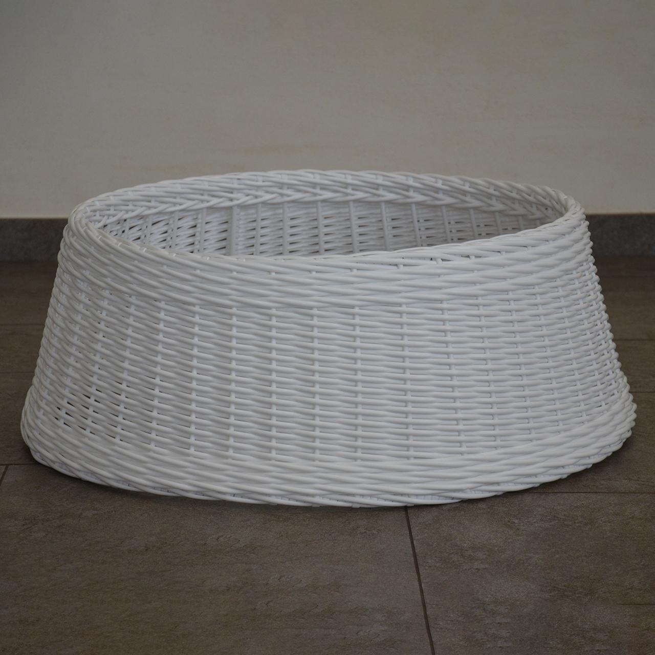 Подставка-юбка под елку плетеная из искусственного ротанга/ручной работы XXL Белый - фото 5 Подставка-юбка под елку плетеная из искусственного ротанга/ручной работы XXL Белый - фото 5