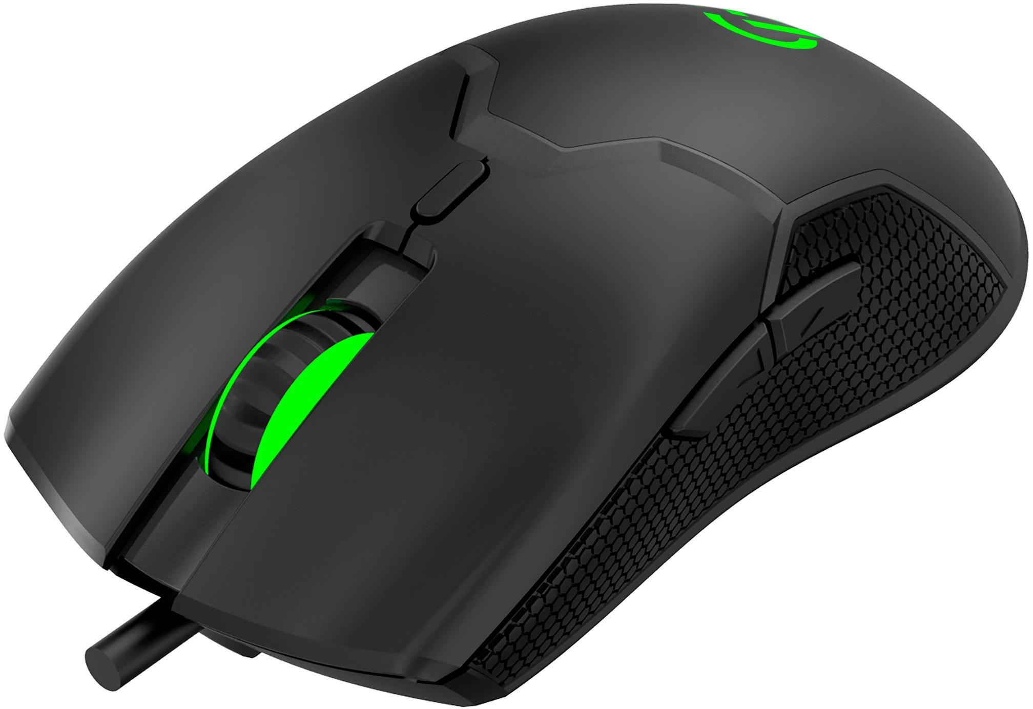 Компьютерная мышка проводная GamePro GM229 с RGB-подсветкой Black (26449514) - фото 2 Компьютерная мышка проводная GamePro GM229 с RGB-подсветкой Black (26449514) - фото 2