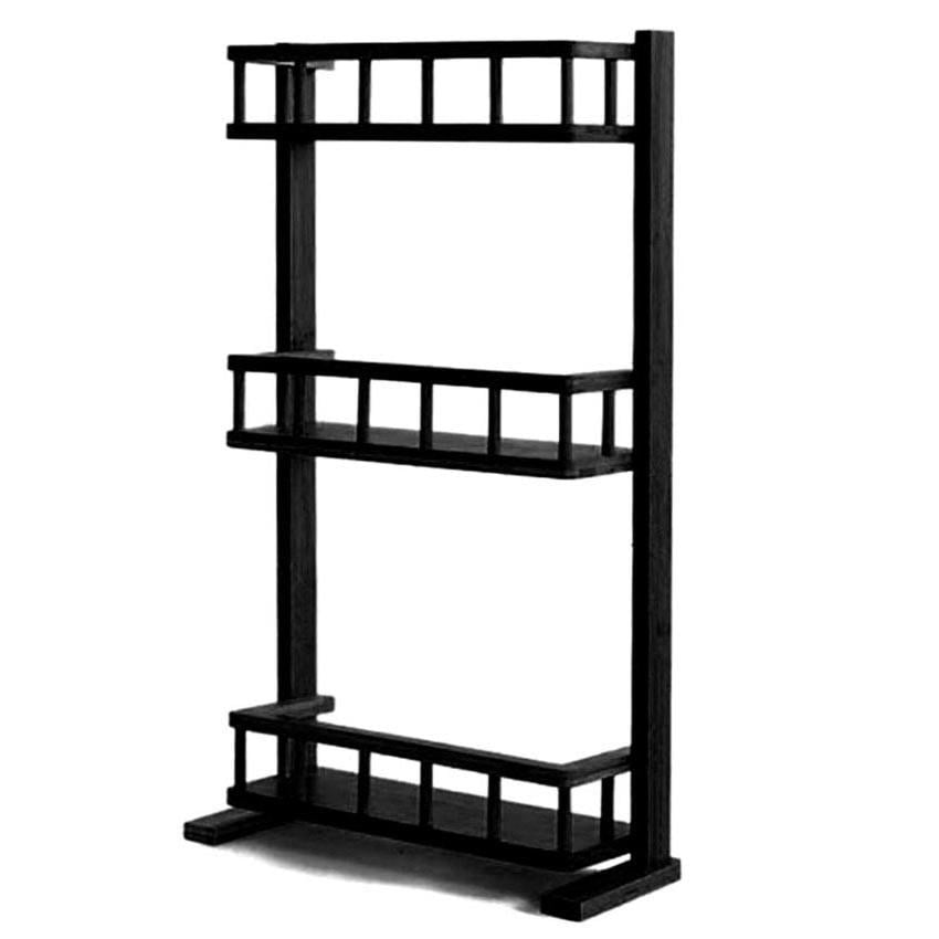 Полка настольная из дерева Караганда 3 Венге (ПСТ/030312)