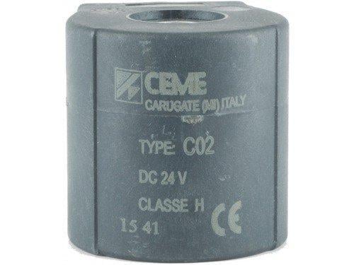 Котушка B12 24 VDC постійний струм клапана CEME 99 cерія (32105663) Котушка B12 24 VDC постійний струм клапана CEME 99 cерія (32105663)