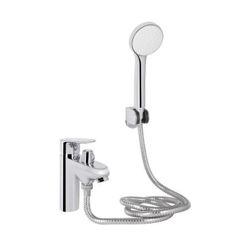 Змішувач для ванни Lidz Tani 011F на борт з душовою гарнітурою k35 Chrome (LDTAN011FCRM44977)