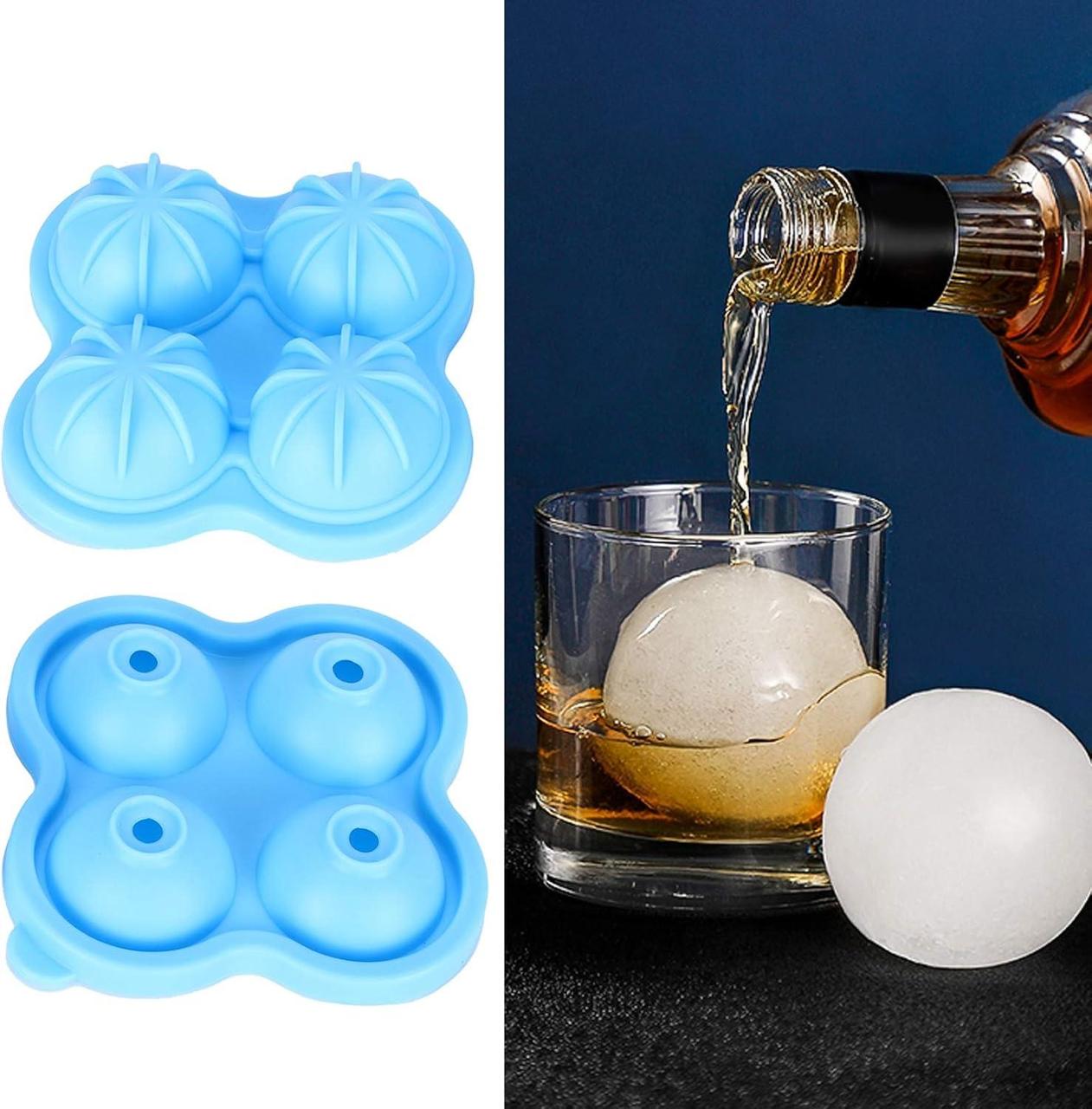 Форма для льоду Куля 4 комірок Блакитний (НР051591) - фото 8