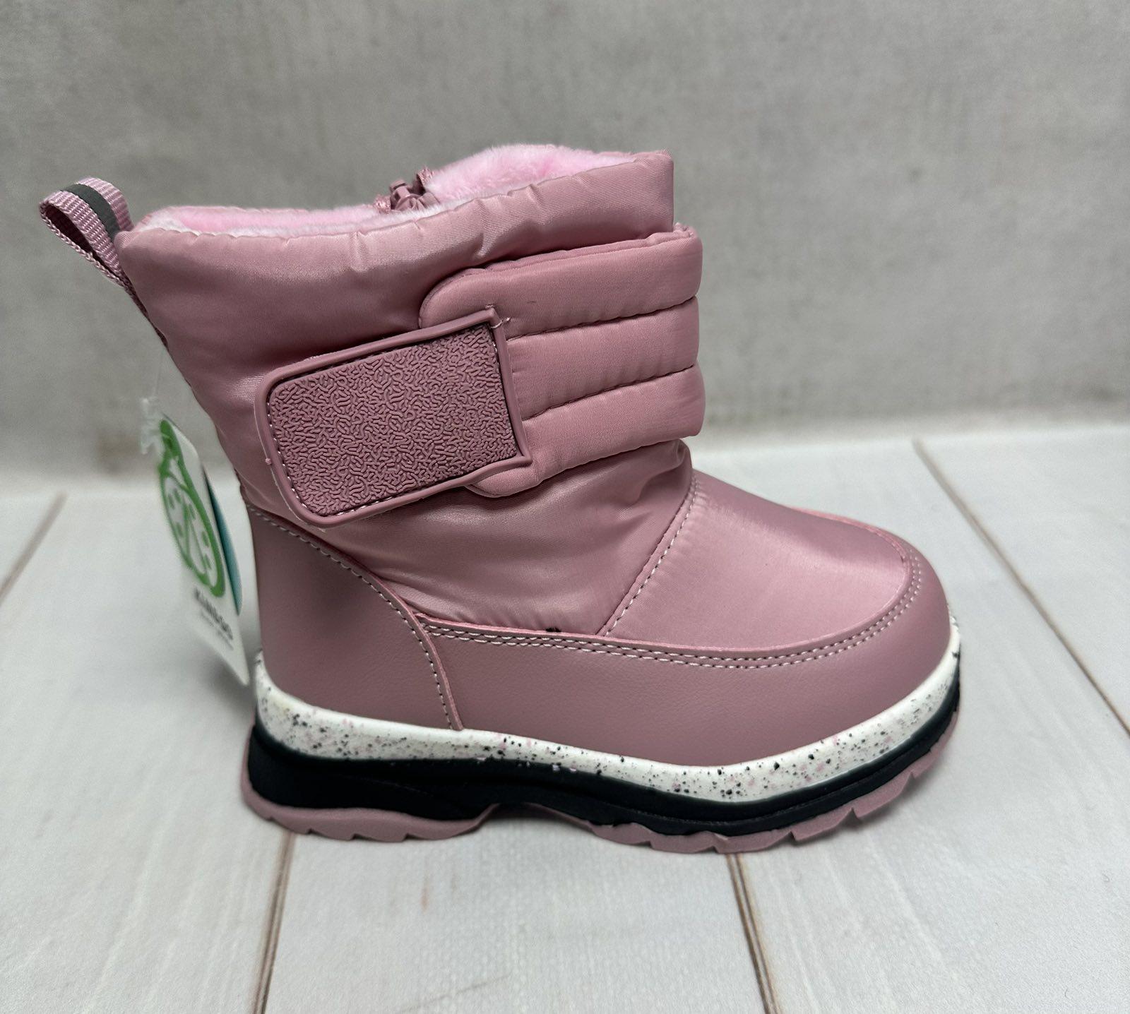 Чоботи зимові Kimboo для дівчаток Рожевий 23 15.5 см