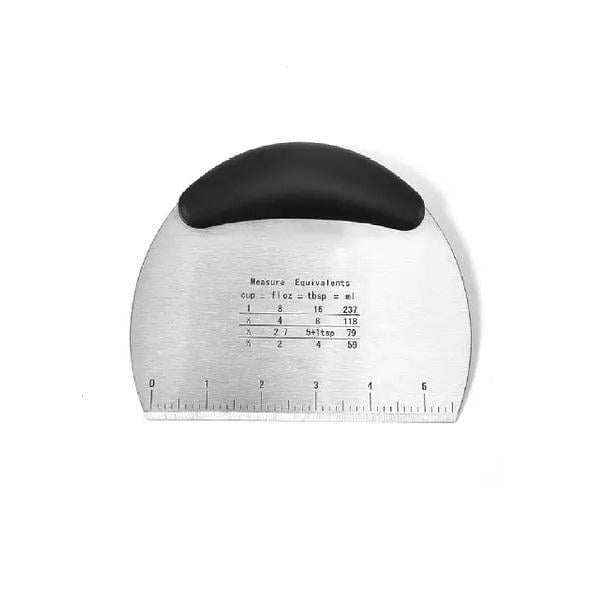 Скребок-нож для теста Kamille KM-7813 15х10 см (111532)