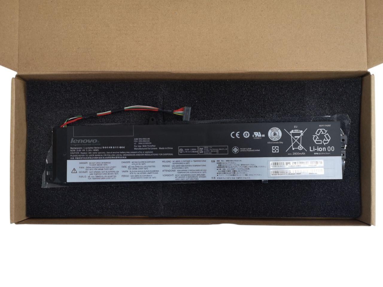 Аккумулятор для Lenovo ThinkPad S440/S431/S3/S5/V4400U/45N1138/45N1139/45N1140/45N1141 3100 mAh 46Wh (000013476)