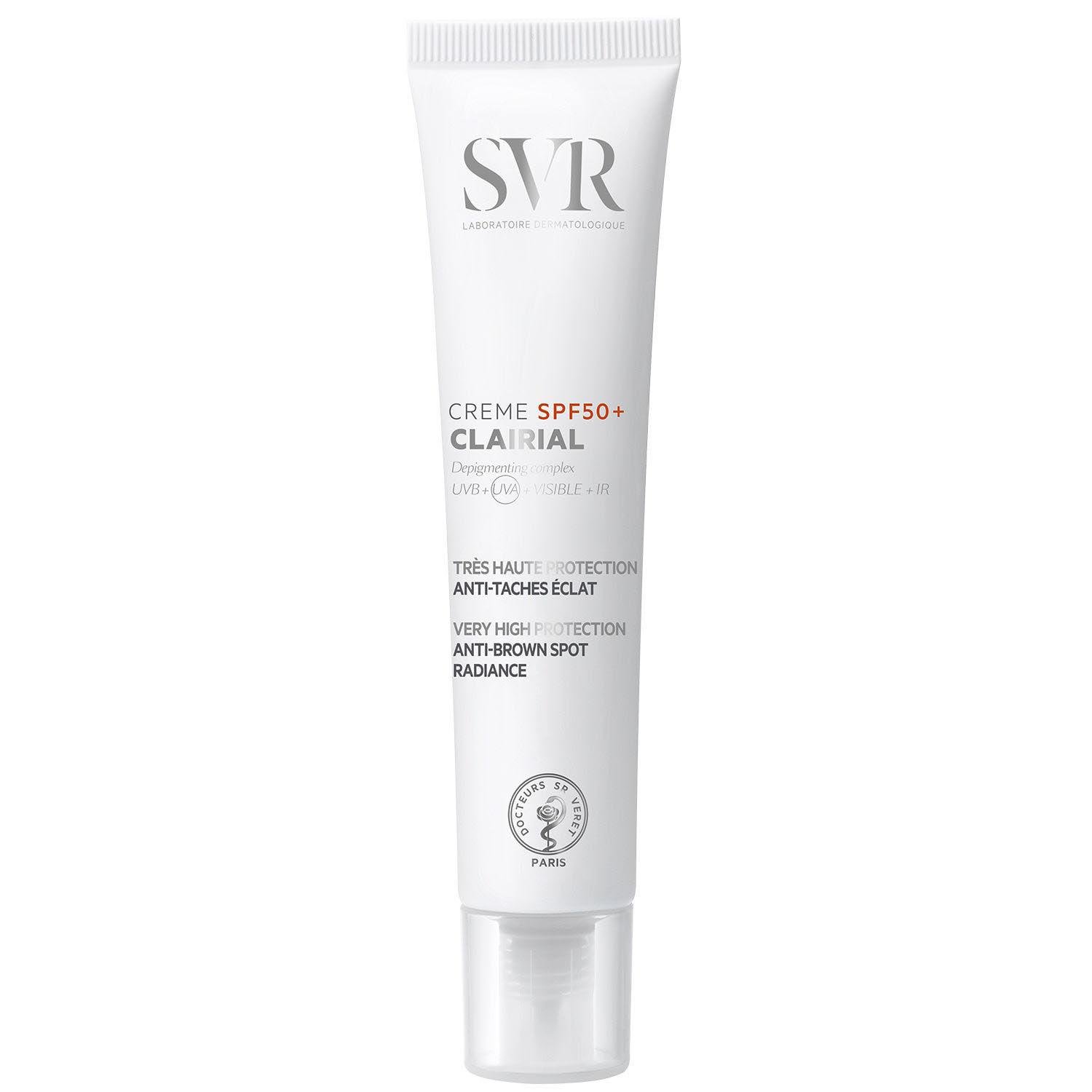 Крем защитный против пигментных пятен СВР SVR Clairial SPF50+ Cream Very High Anti-Brown Spot 40 мл (1738514558)