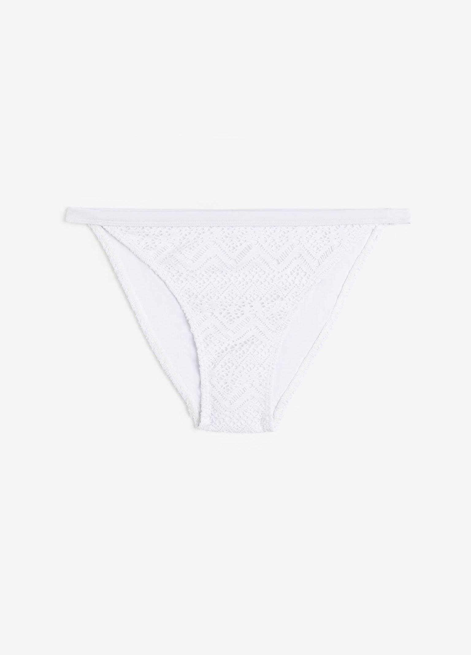 Купальные трусики H&M 1135688 146-152 см Белый