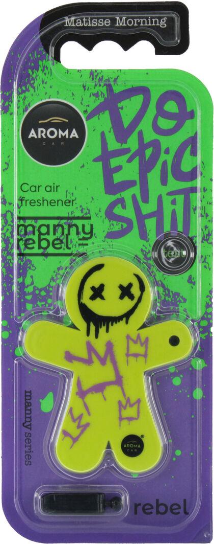 Ароматизатор Aroma Car Car Manny Matisse Morning полимерный на дефлектор (12159) Ароматизатор Aroma Car Car Manny Matisse Morning полимерный на дефлектор (12159)
