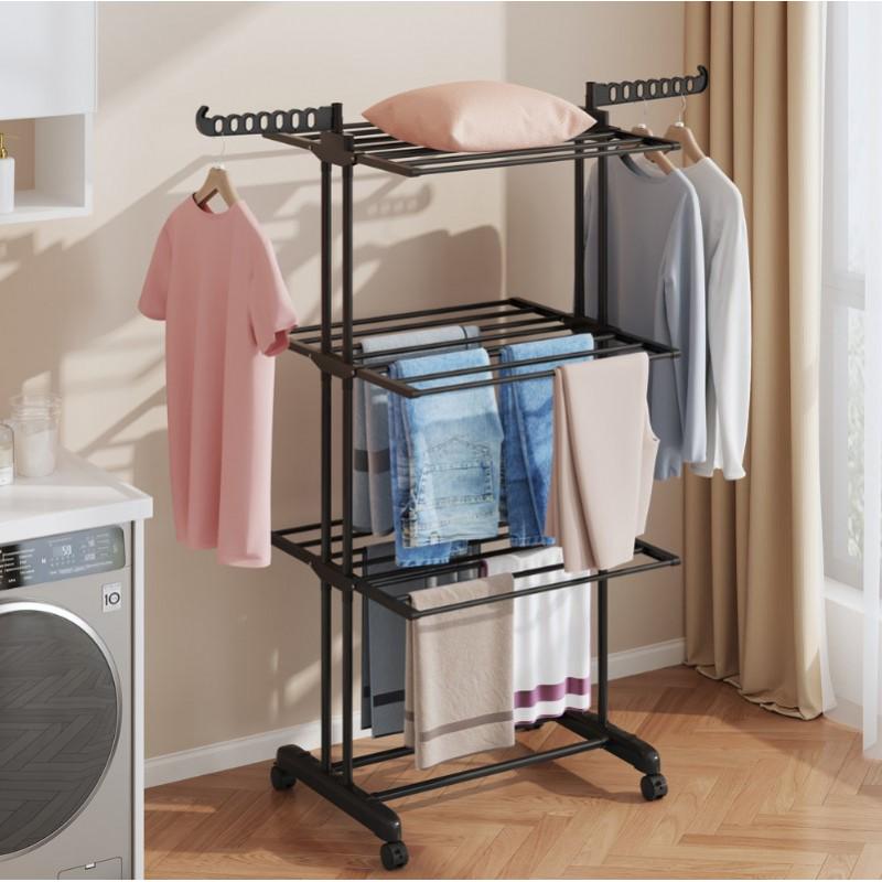 Сушарка складна Ecarla SU02 для білизни трирівнева Чорний (Ecarla SU02CZ) - фото 3 Сушарка складна Ecarla SU02 для білизни трирівнева Чорний (Ecarla SU02CZ) - фото 3